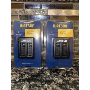 (2) Watson Mini Duo Charger for GoPro HERO ADHT-401 #MD-2303 - New
